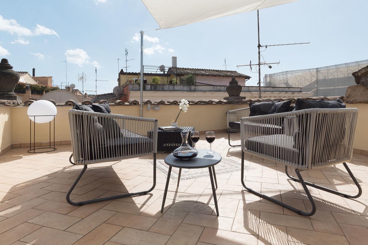 Cs Campo De'Fiori - Navona Amazing Terrace Apartment โรม ภายนอก รูปภาพ