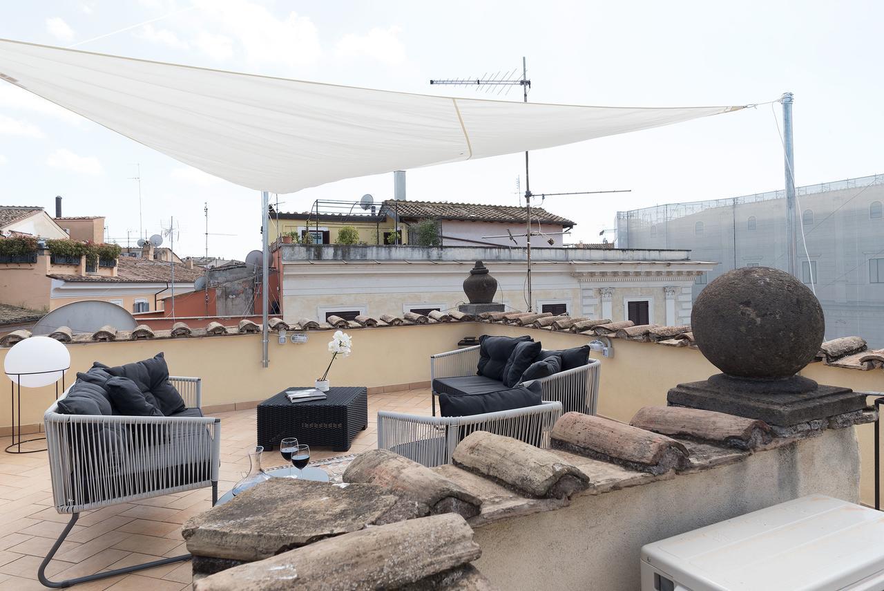 Cs Campo De'Fiori - Navona Amazing Terrace Apartment โรม ภายนอก รูปภาพ