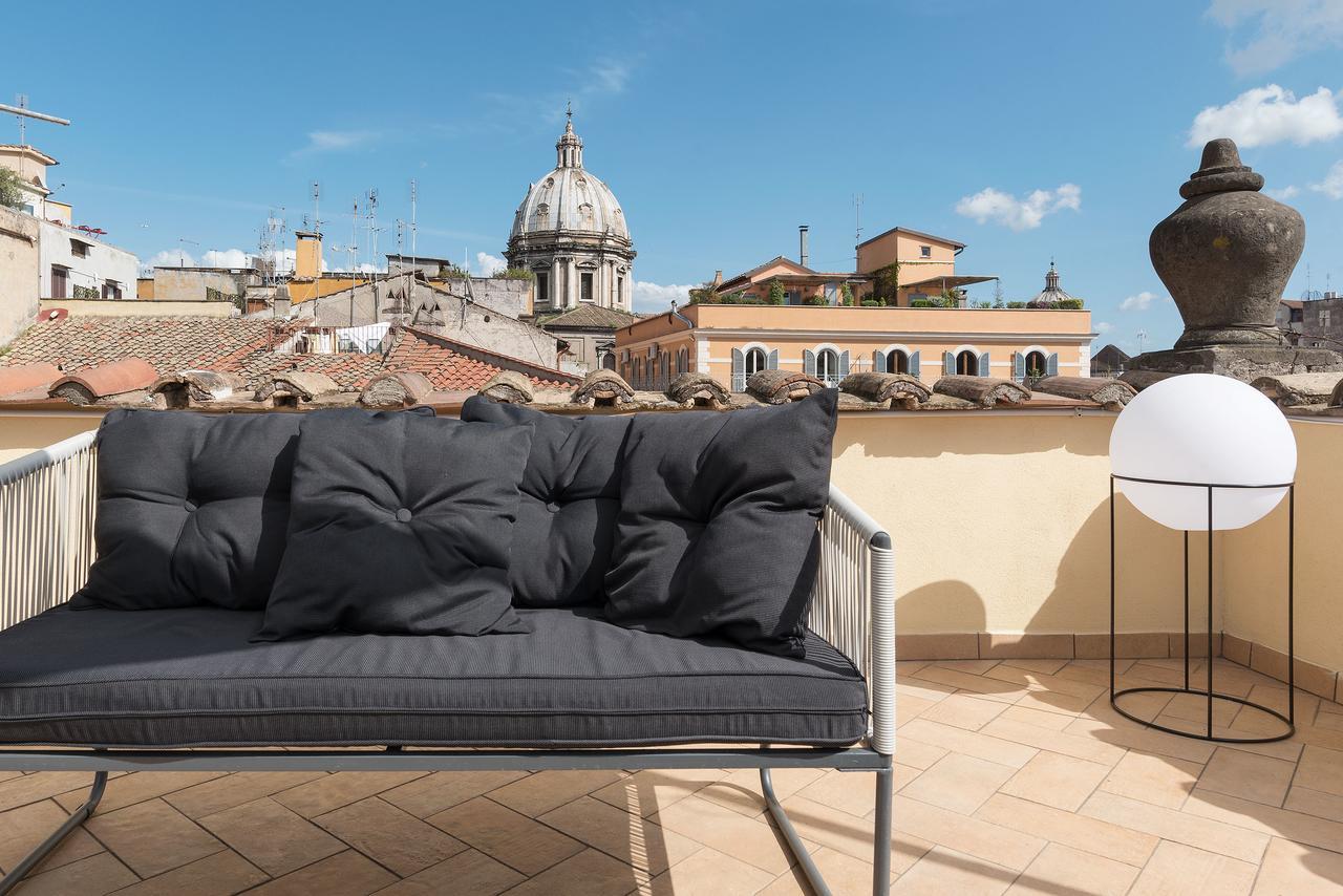 Cs Campo De'Fiori - Navona Amazing Terrace Apartment โรม ภายนอก รูปภาพ